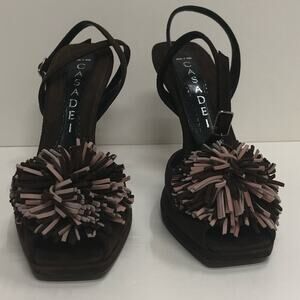 Casadei Made in Italy Brown High Heel Sandal